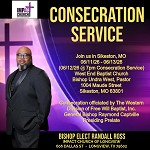 Join us for the consecration service for Bishop Elect Ross